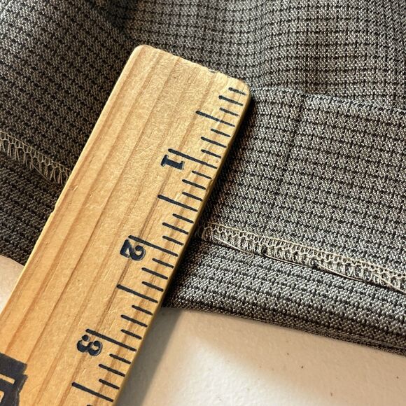 RRL Ralph Lauren Plaid Trousers Pants Men's Size 32x32 Gray Dots Slacks - Picture 10 of 10